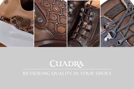 Reviewing quality in your shoes