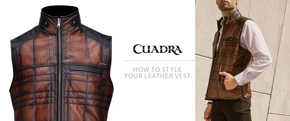How to style your leather vest