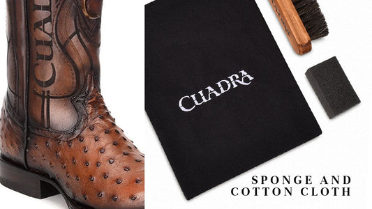 Clean, polish and protect your boots for an always bright Cuadra style