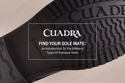 Find your sole mate: An Introduction To The Different Types Of Footwear Soles