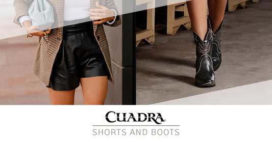 Denim shorts and boots, find the perfect fit