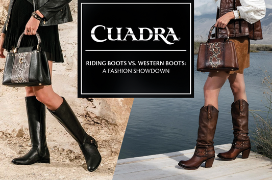 Riding Boots vs. Western Boots: A Fashion Showdown