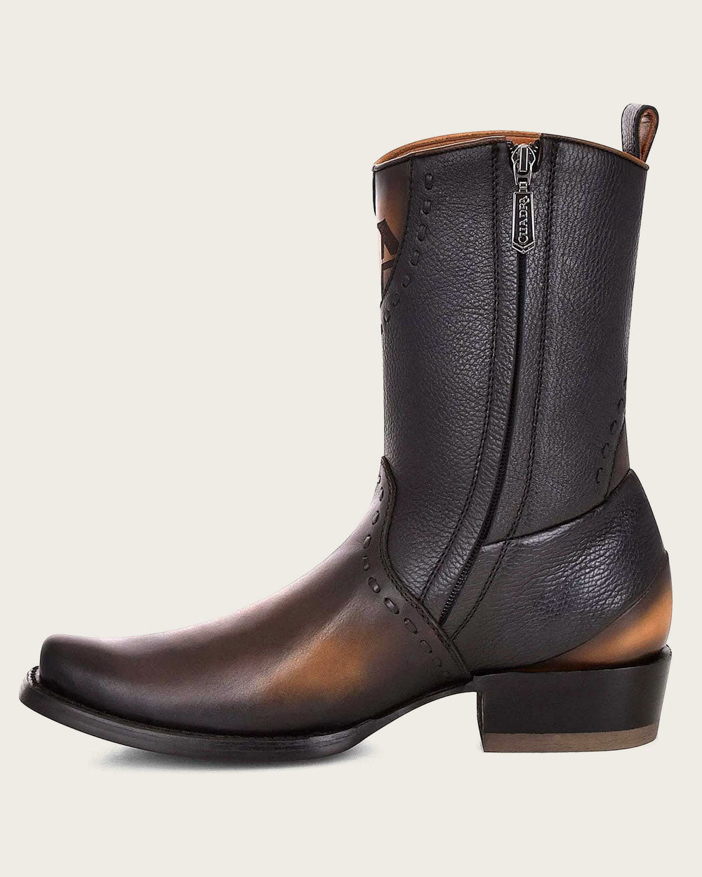 Easy On & Off: Cuadra boots with inner zipper for convenience. (