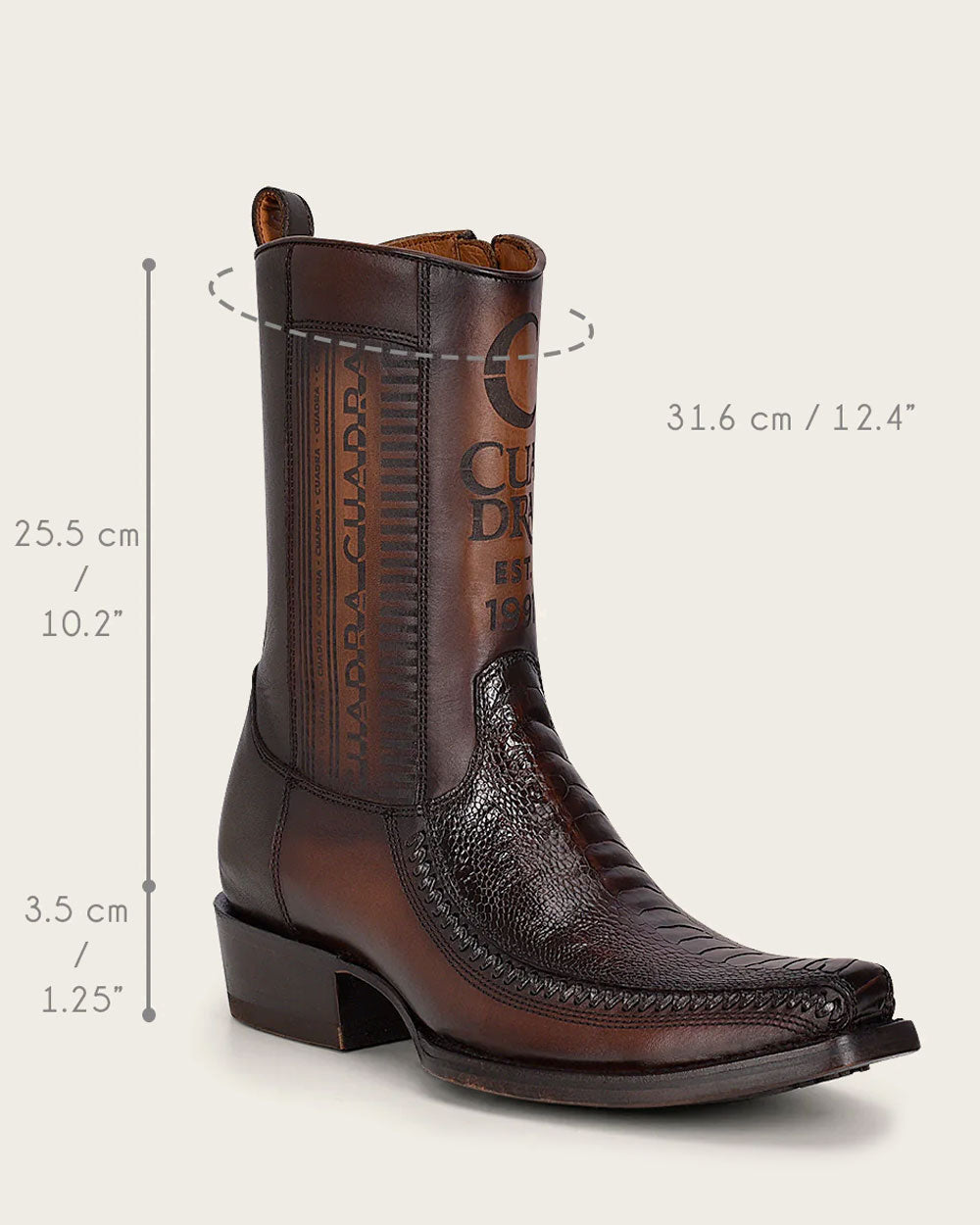 Formal or Night Out: Elevate your look with Cuadra's traditional boots. 