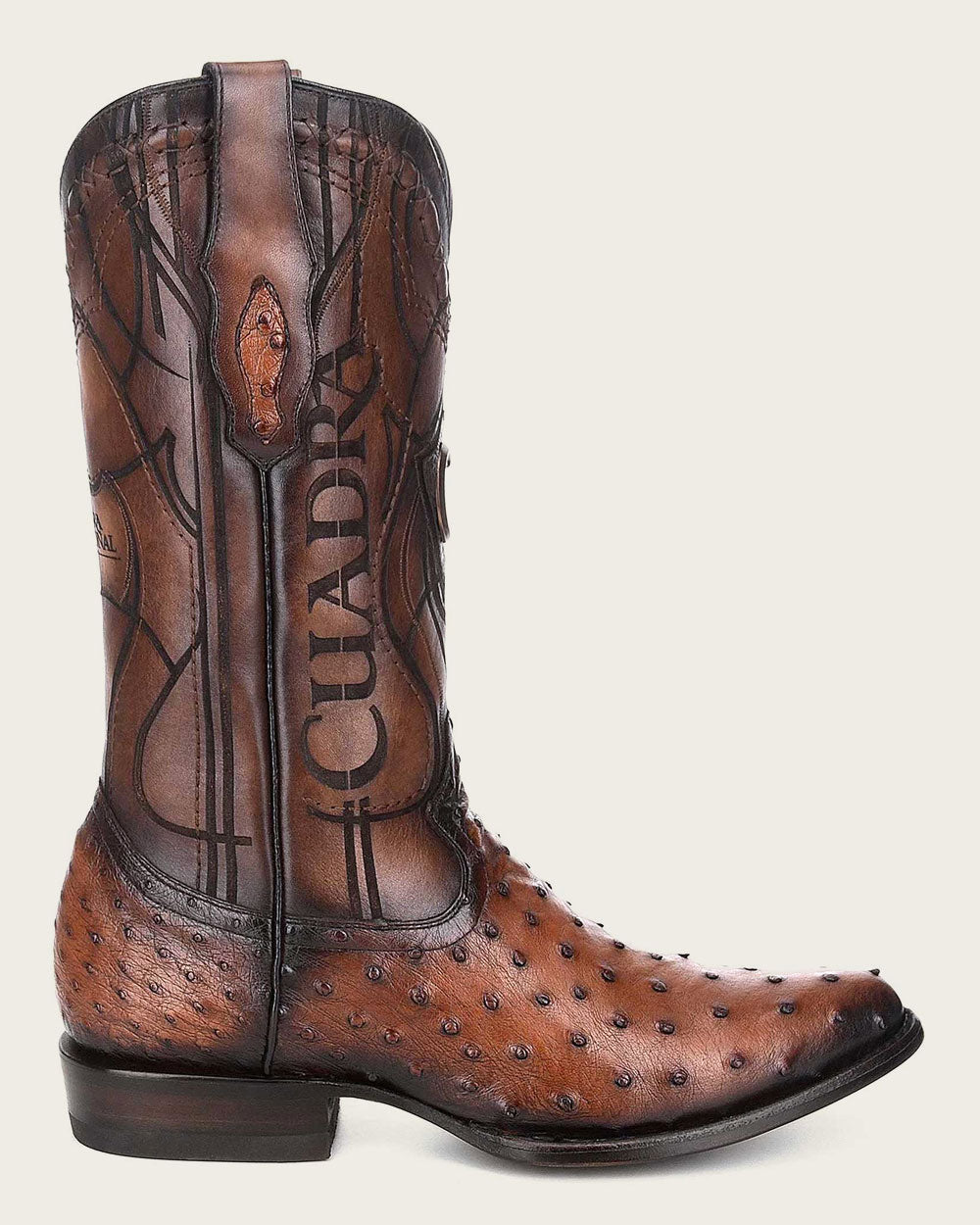 Removable Insole for Comfort: Brown cowboy boots offer a removable insole for personalized comfort.