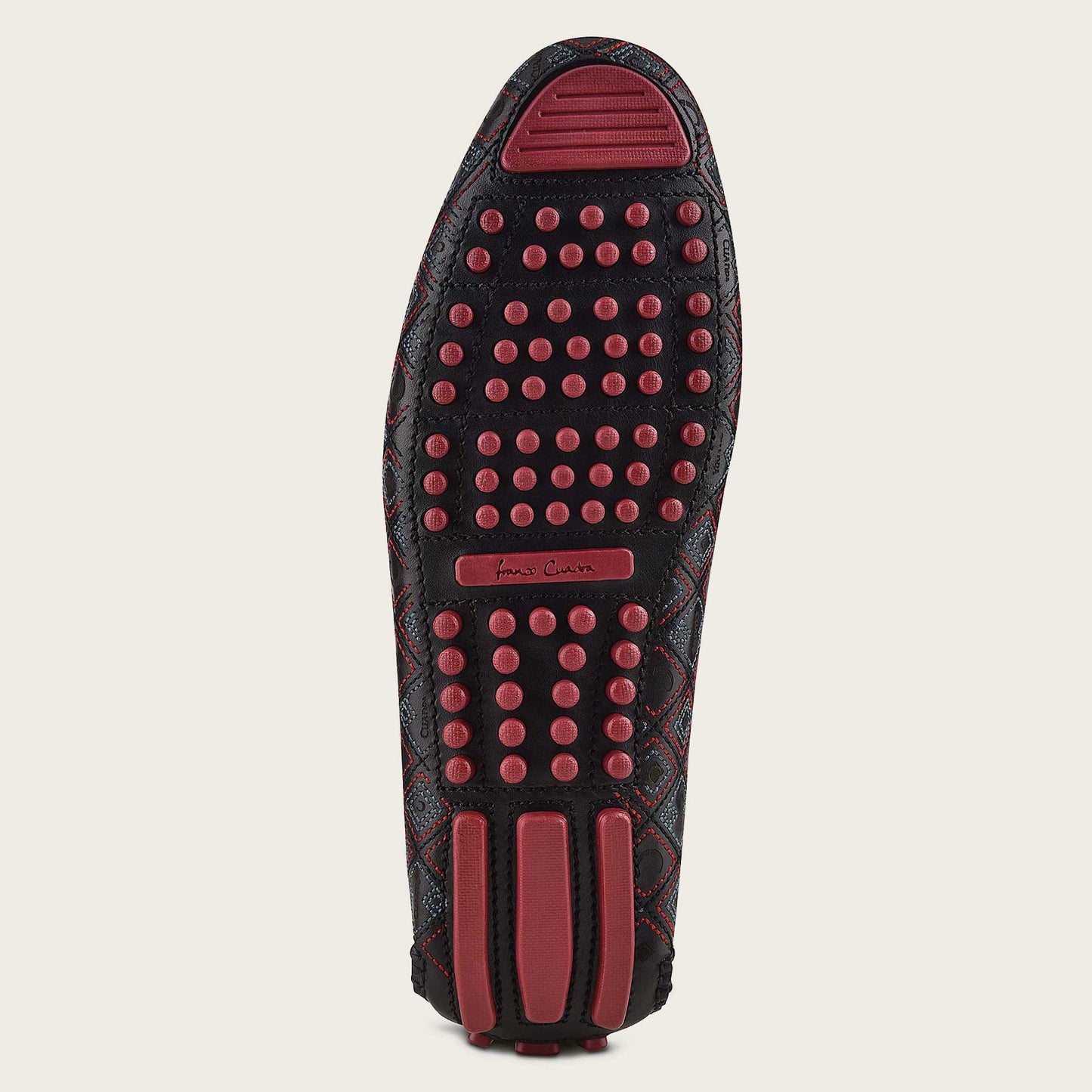 Red Rubber sole