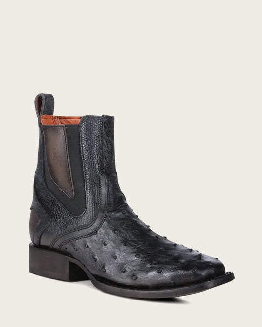 Ostrich Leather Boots by Cuadra: Elevate your urban style with unique texture. 