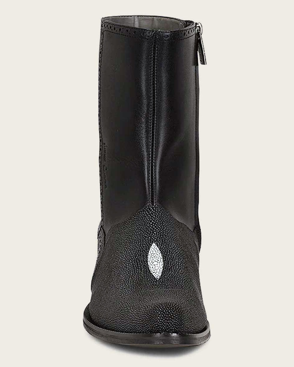 Cuadra: Comfort & elegance meet sophistication in black stingray boots.