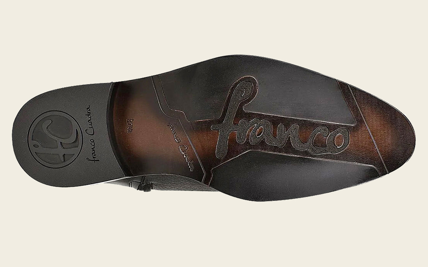 Internal closure & TPU sole: Comfort & confidence in Cuadra's black boots.