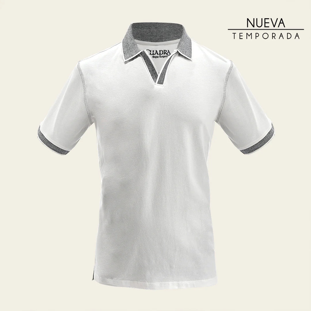 Camiseta blanca Modal con cuello en V, camiseta de manga corta con