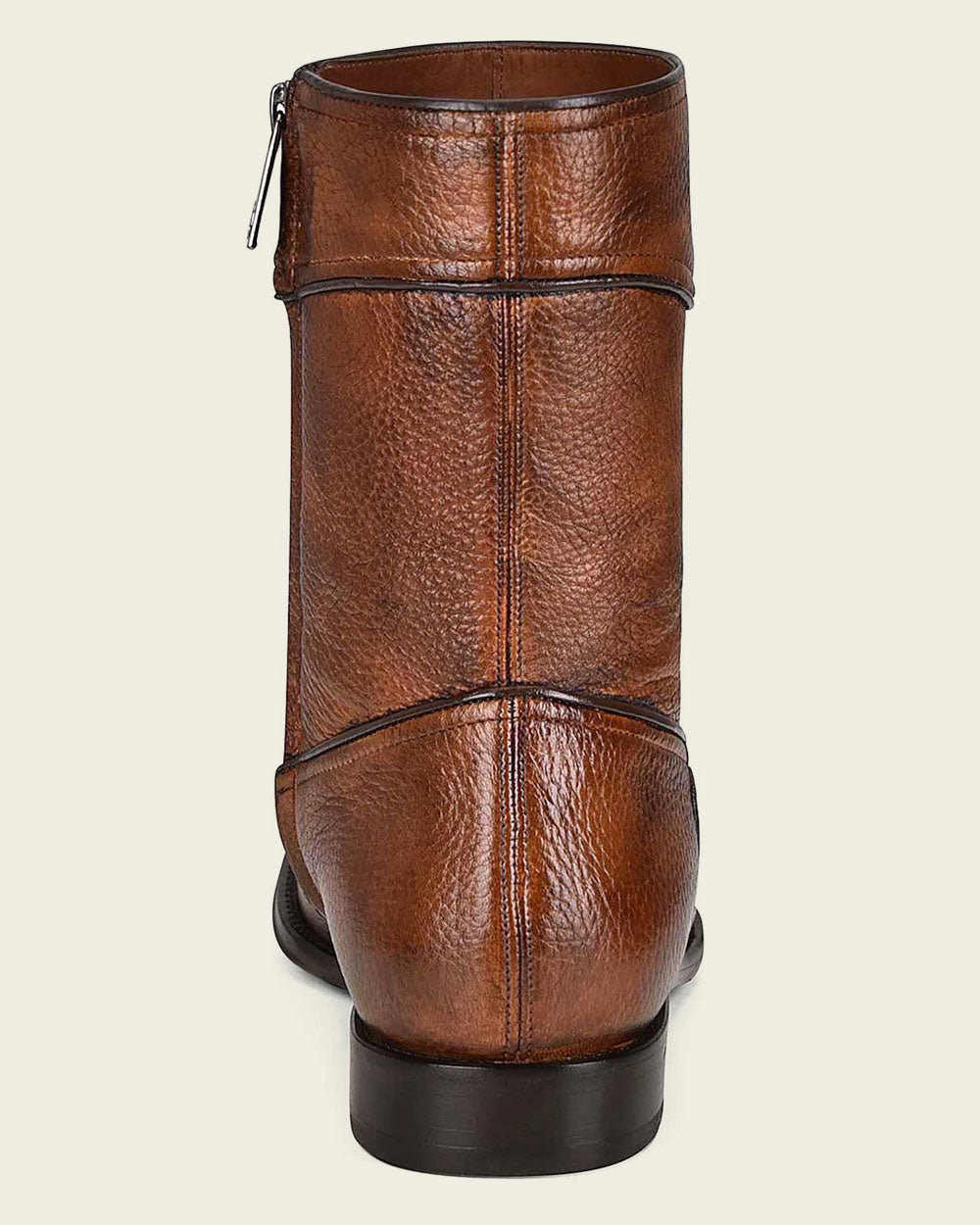 Indulge in the luxury of genuine deer leather, where softness meets adaptability. Experience comfort and style like never before with our Men's Hand-painted honey deer leather boots by franco cuadra. A footwear choice that reflects your impeccable taste and discerning lifestyle.