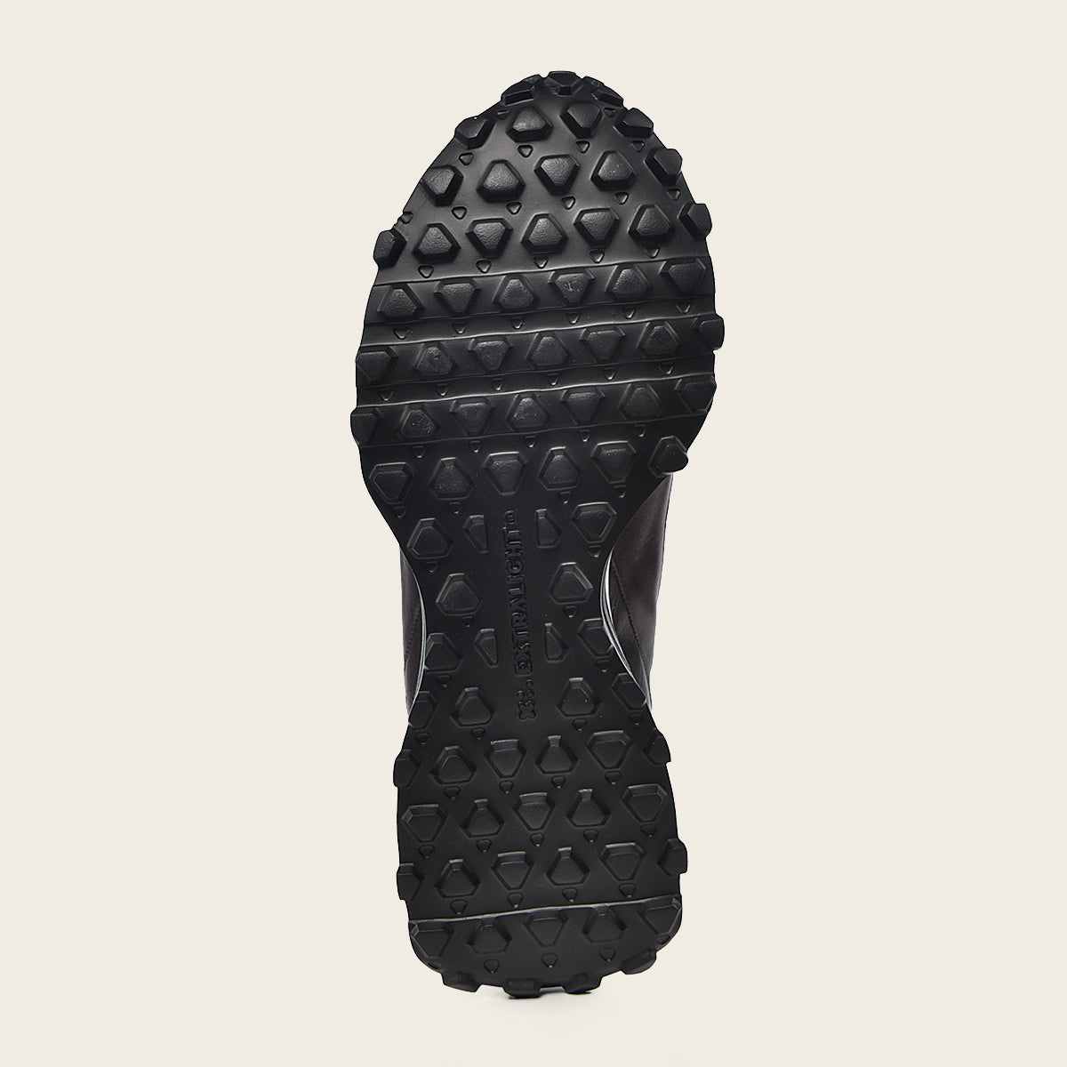 Genuine dark brown exotic leather sneakers with eva bitone sole