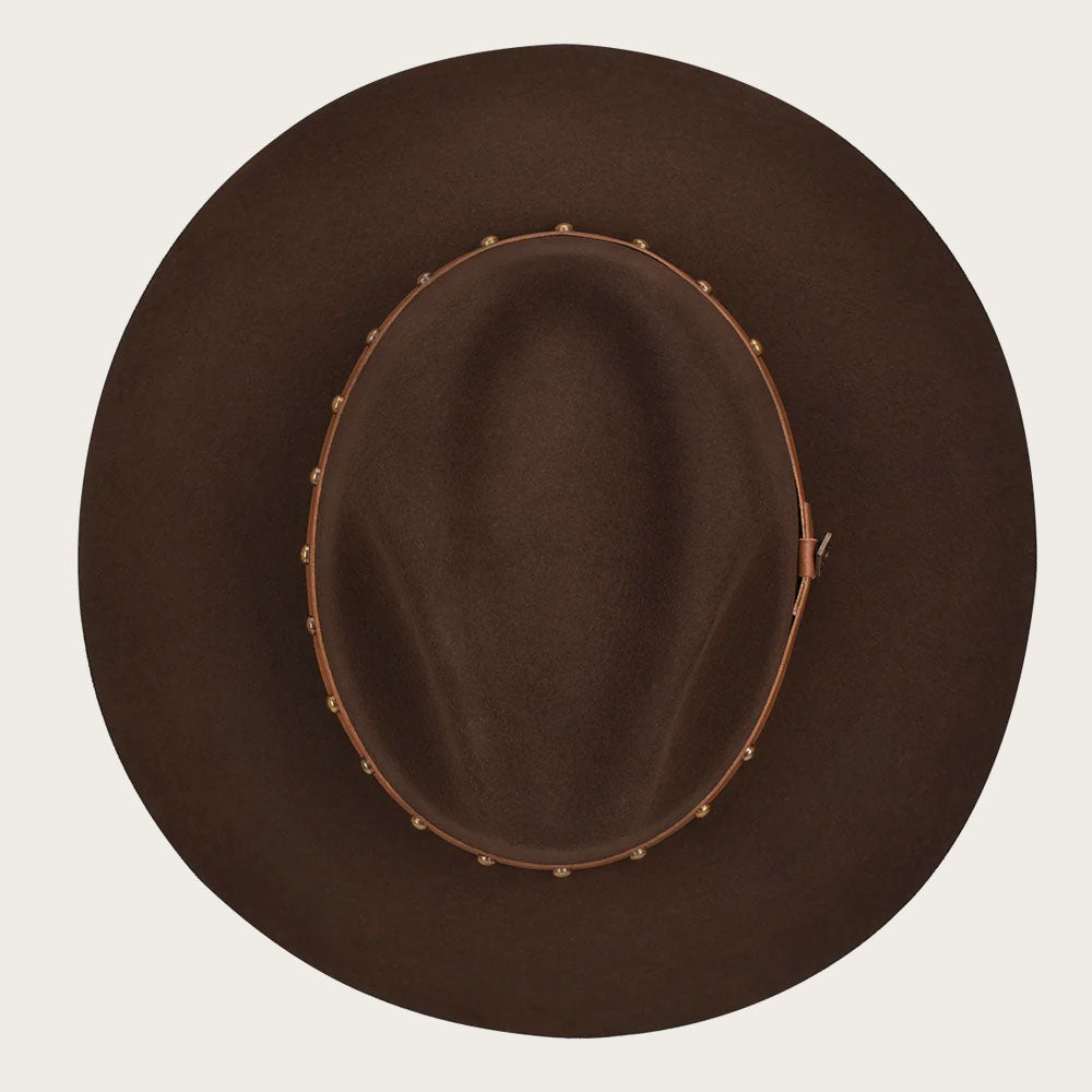 Chocolate Brown safari Wool Hat 4