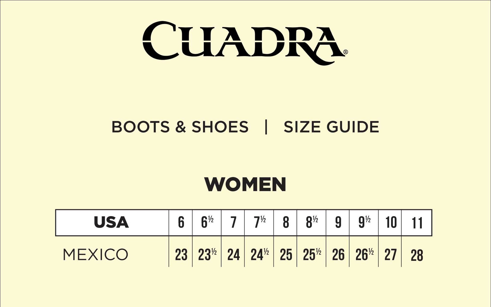 boots size guide