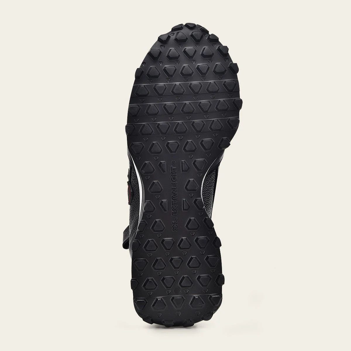 Zapatillas de piel auténtica color negro con suela de eva.