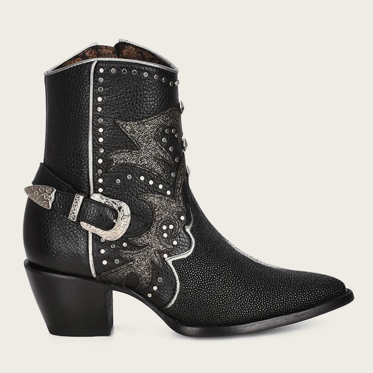 These boots are a true work of art, with intricate details that will leave you mesmerized.