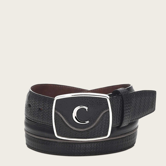 Brown leather bifold men's wallet- B3014TI - Cuadra Shop