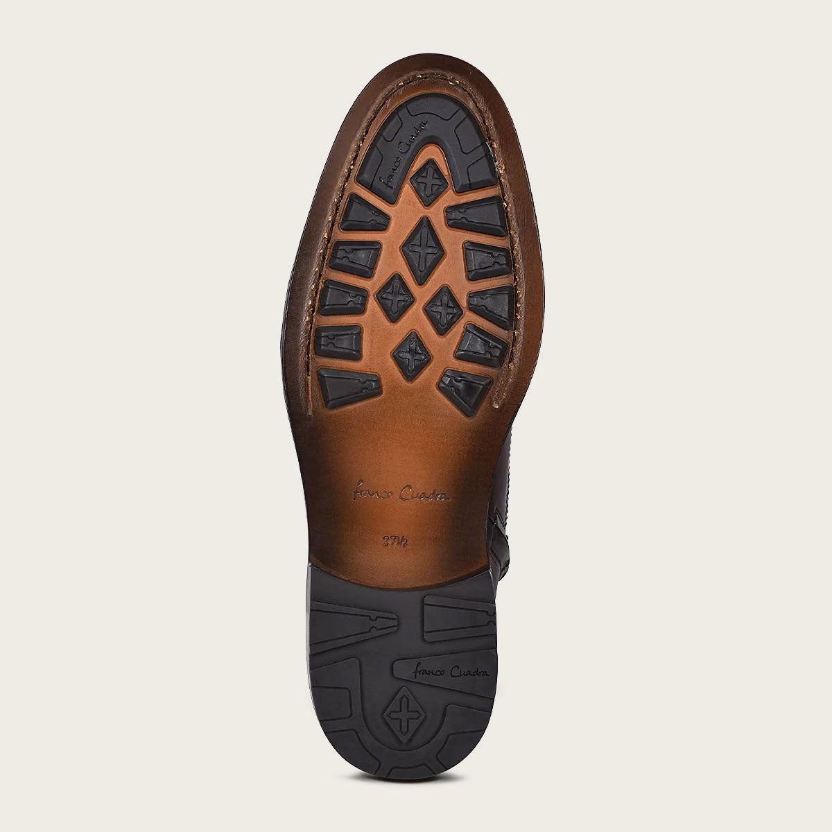 Brown leather men loafer, cayman leather - 2D5CWTS - Cuadra Shop