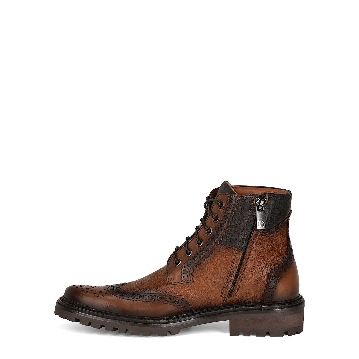 Honey leather bostonian urban boot