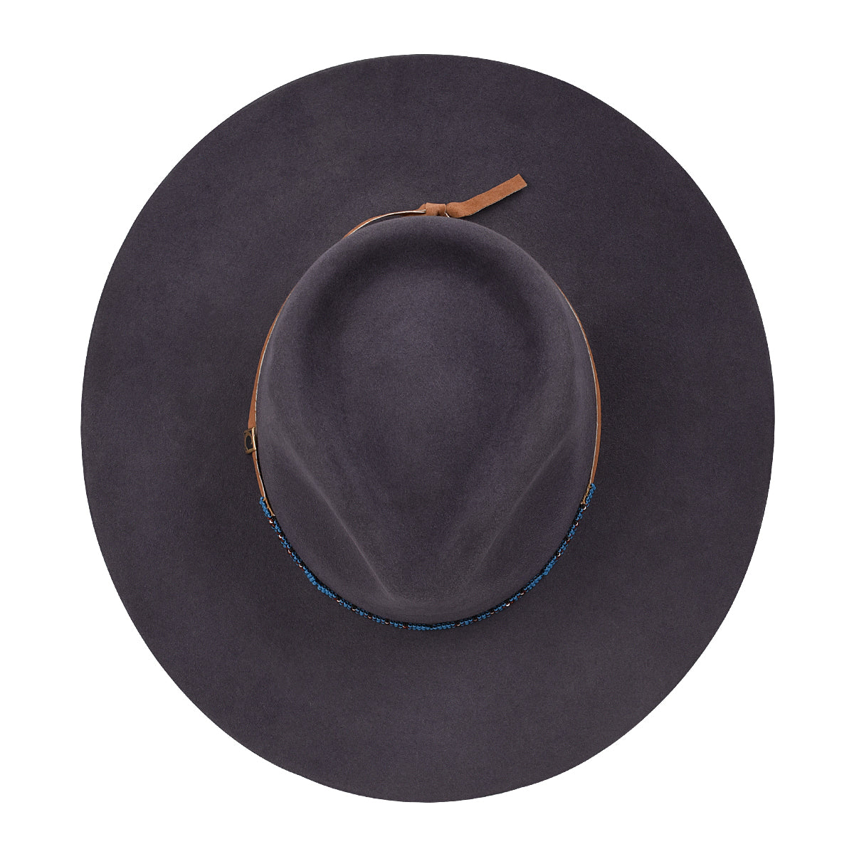 Cuadra Fur Hat with Beaded Headband