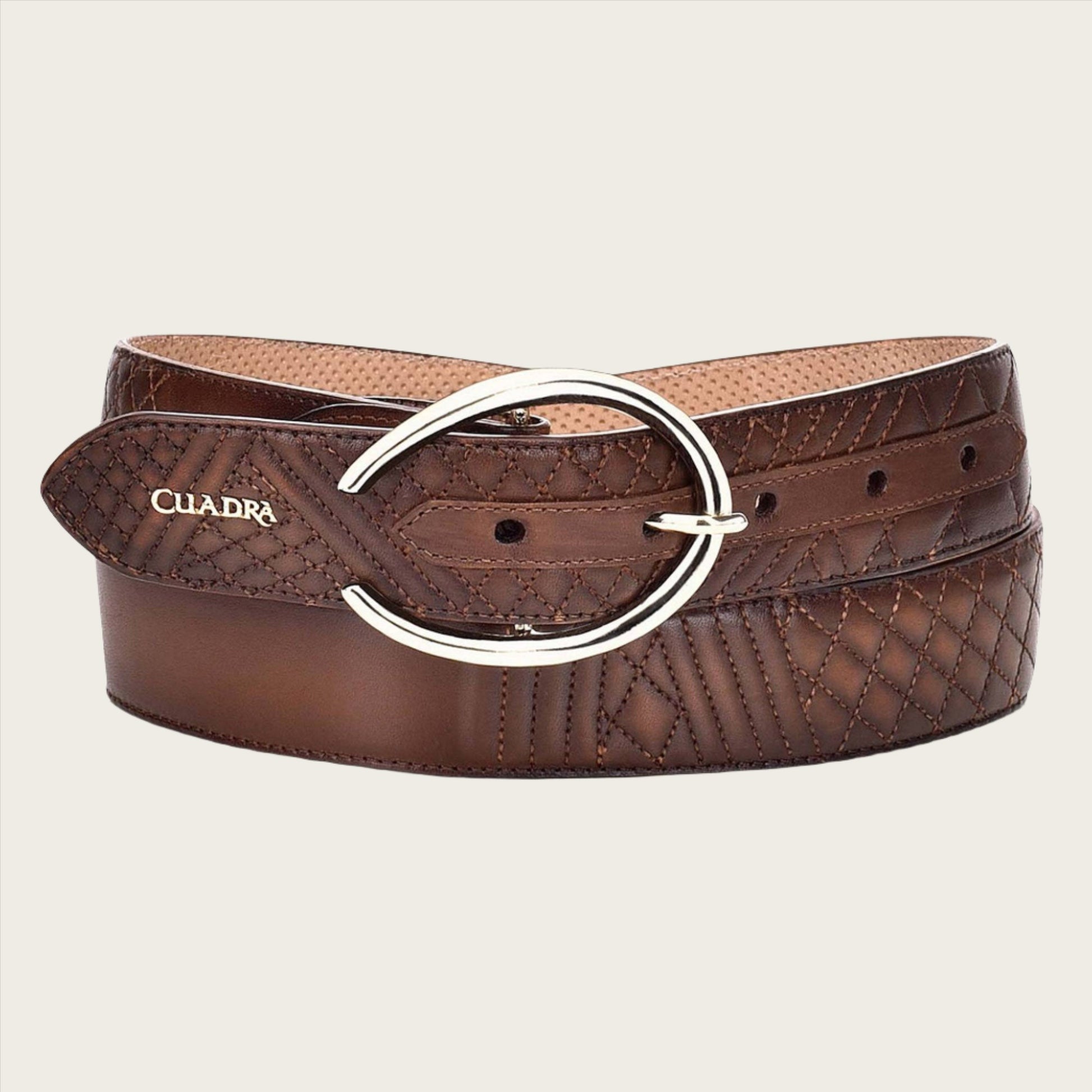 Ladies Brown Braided Leather Belt at Rs 290/piece, Braided Leather Belt in  Kanpur